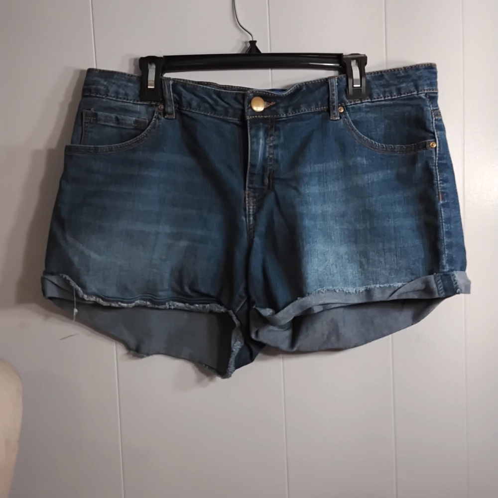 Sears Dark Blue Jean Shorts for Women